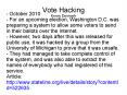Vote Hacking Kenny Denmark PowerPoint PPT Presentation
