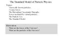 The Standard Model of Particle Physics PowerPoint PPT Presentation