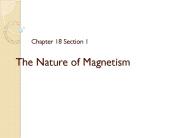 The Nature of Magnetism