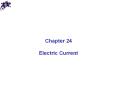 Electric Current PowerPoint PPT Presentation