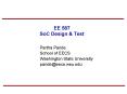 EE 587 SoC Design PowerPoint PPT Presentation