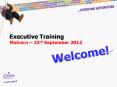 Executive Training PowerPoint PPT Presentation