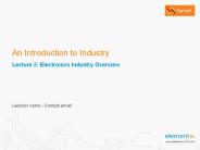 An Introduction to Industry