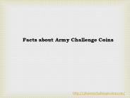 Facts about Army Challenge Coins