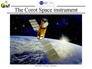 The Corot Space instrument