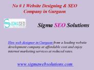 No # 1 Website Designing & SEO Company in Gurgaon