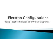 Electron Configurations