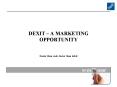 DEXIT  PowerPoint PPT Presentation