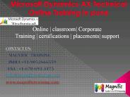 ms dynamics ax technical online training classes