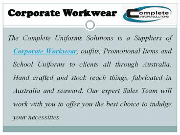 Wholesale Uniforms Supplier for Australian Schools