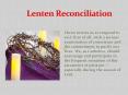 Lenten Reconciliation PowerPoint PPT Presentation