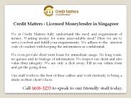 Moneylender Singapore