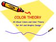COLOR THEORY PowerPoint PPT Presentation