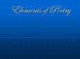 Elements%20of%20Poetry PowerPoint PPT Presentation
