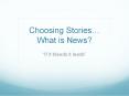 Choosing Stories PowerPoint PPT Presentation