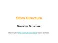 Story Structure PowerPoint PPT Presentation