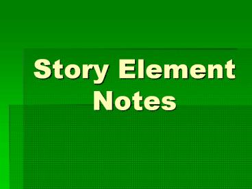 Story%20Element%20Notes