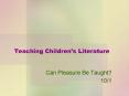 Teaching Children PowerPoint PPT Presentation