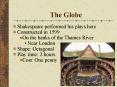 The Globe PowerPoint PPT Presentation