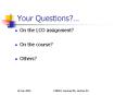 Your Questions? PowerPoint PPT Presentation