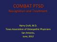 COMBAT PTSD Recognition and Treatment PowerPoint PPT Presentation