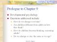 Prologue to Chapter 9 PowerPoint PPT Presentation