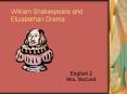 William%20Shakespeare%20and%20Elizabethan%20Drama PowerPoint PPT Presentation
