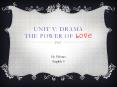 Unit V: Drama The Power of Love PowerPoint PPT Presentation