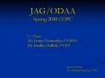 JAG/ODAA Spring 2010 COPC PowerPoint PPT Presentation
