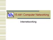 15-441 Computer Networking