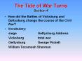 The Tide of War Turns Section 4 PowerPoint PPT Presentation