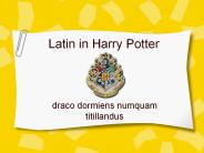 Latin in Harry Potter