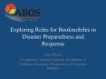Exploring Roles for Bookmobiles in Disaster Preparedness and Response PowerPoint PPT Presentation