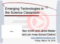 Emerging Technologies in the Science Classroom PowerPoint PPT Presentation