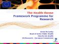FP7 Health - 3rd call PowerPoint PPT Presentation
