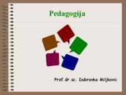 Pedagogija