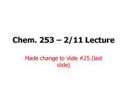 Chem. 253 