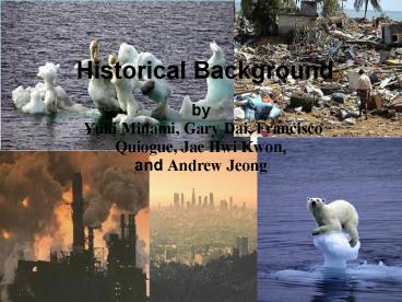 Historical Background