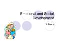 Emotional and Social Development PowerPoint PPT Presentation