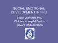 SOCIAL EMOTIONAL DEVELOPMENT IN PKU PowerPoint PPT Presentation