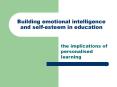 Building emotional intelligence and self-esteem in education PowerPoint PPT Presentation