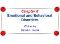 Chapter 8 Emotional and Behavioral Disorders PowerPoint PPT Presentation