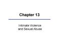 Intimate Violence and Sexual Abuse PowerPoint PPT Presentation