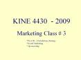 KINE 4430 - 2009 PowerPoint PPT Presentation