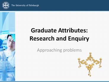 Graduate Attributes: Research and Enquiry