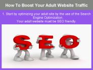 How To Boost Your Adult Website Traffic