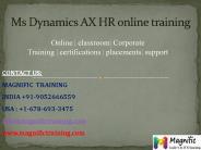 ms dynamics ax hr online training in canada