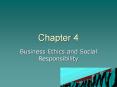 Business Ethics and Social Responsibility PowerPoint PPT Presentation
