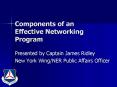 Components of an Effective Networking Program PowerPoint PPT Presentation