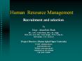 Human Resource Management PowerPoint PPT Presentation